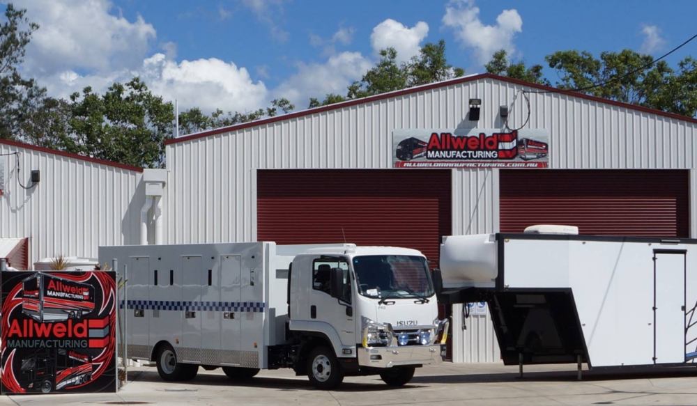 Specialised vehicles are worked on and manufactured at Allweld